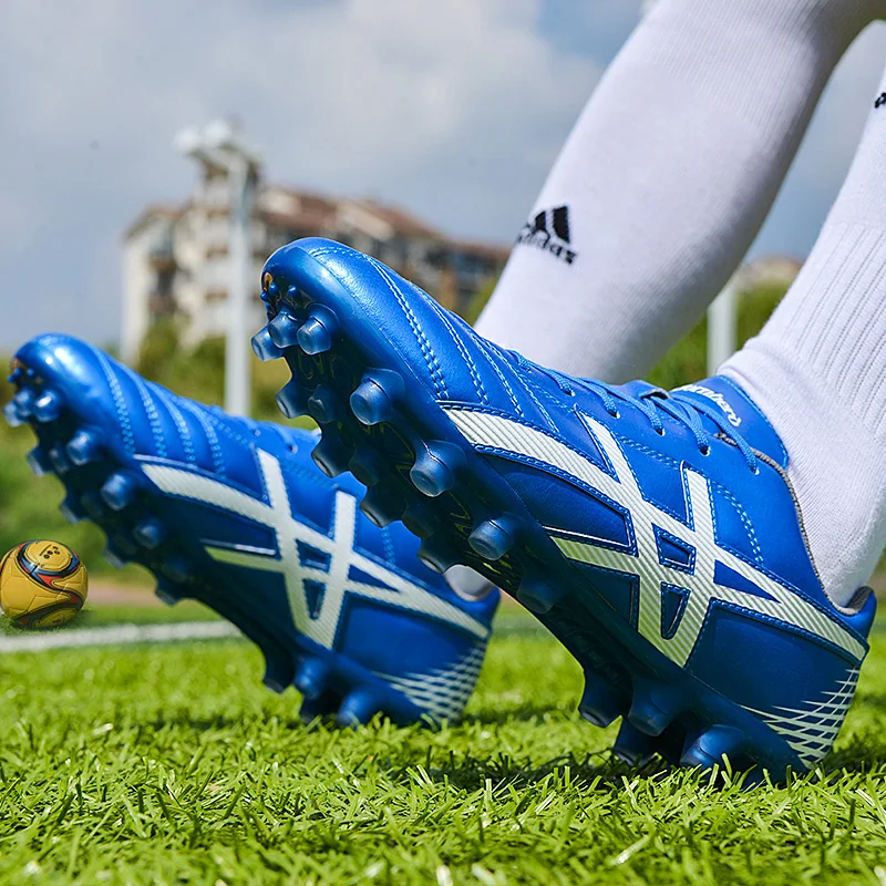 New men's professional football shoes non-slip FG/TF grass training football shoes youth outdoor sports football sneakers