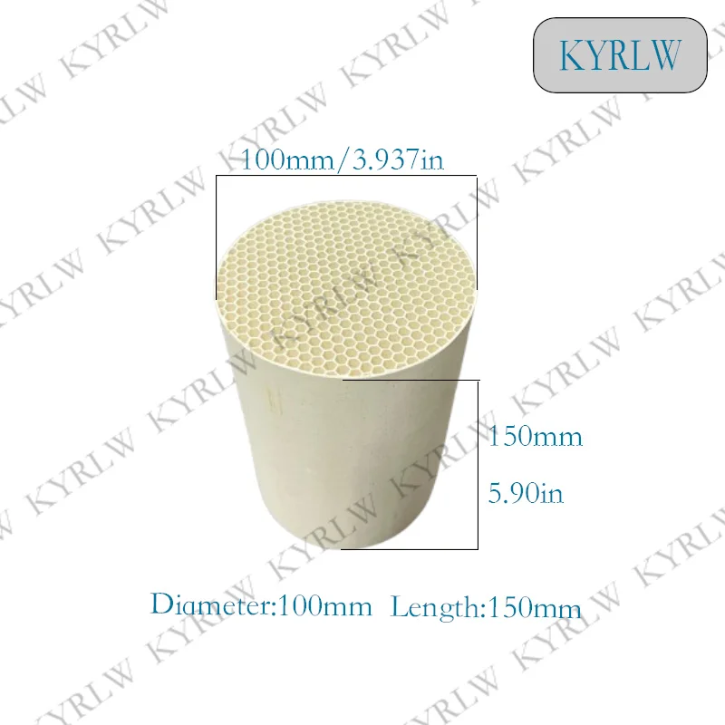 100*150 мм нагревательный аккумулятор теплообменник керамический сотовый