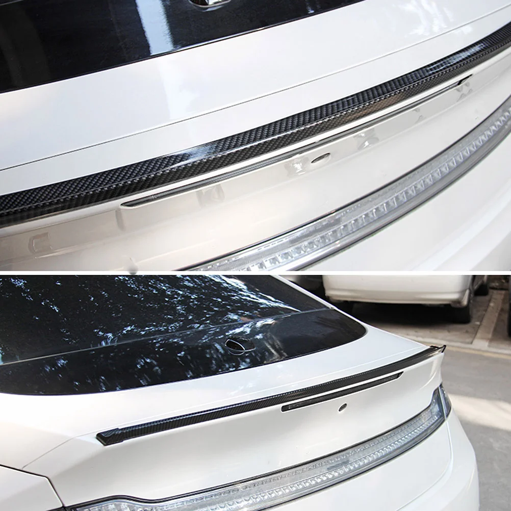 

1PC Bumper Cover Unique Fiber Pattern Bumper Splitter for Automobile Car