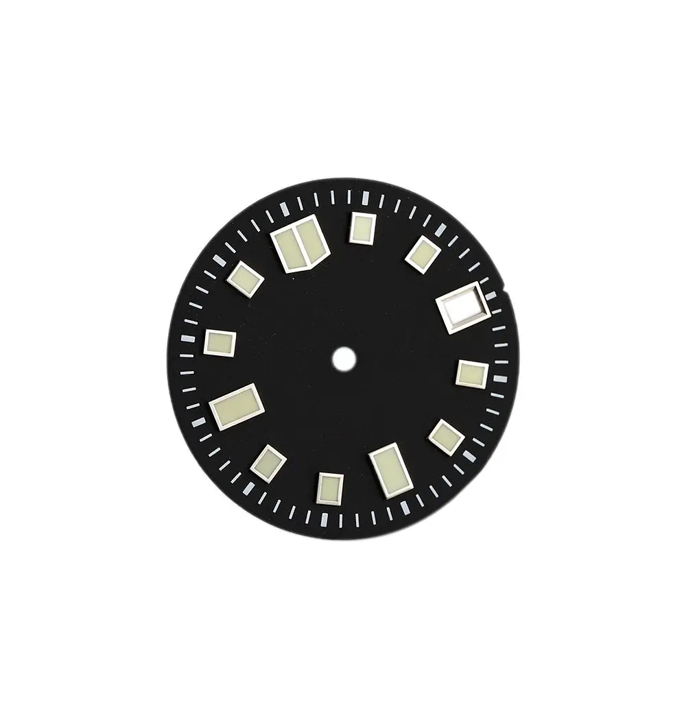 

Часы наручные мужские механические, зеленые, светящиеся, 28,5 мм, 6105-8110, 6306