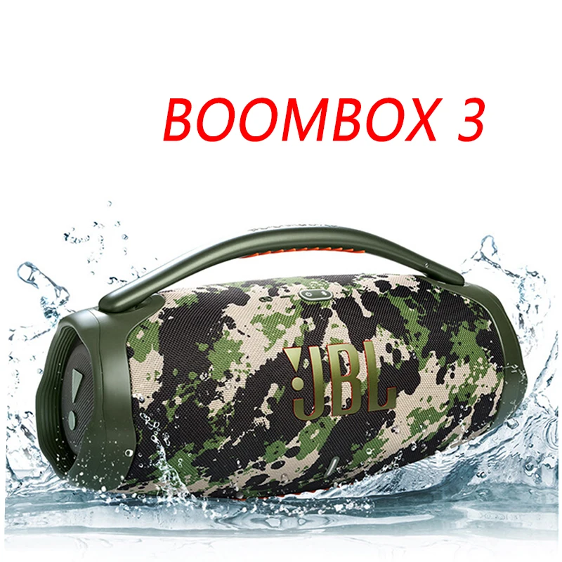 Беспроводной Bluetooth-динамик Boombox 3, водонепроницаемый портативный сабвуфер для jbl динамика boombox2, зарядка Flip