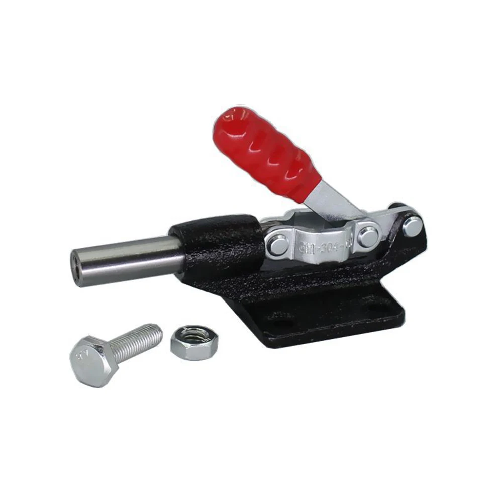 

227kg-680kg Anti-Slip Push Pull Type Toggle Clamp Welding Jigging Quick Release Fixed Clamping GH-304C/GH-304E/GH-305C/GH-305E