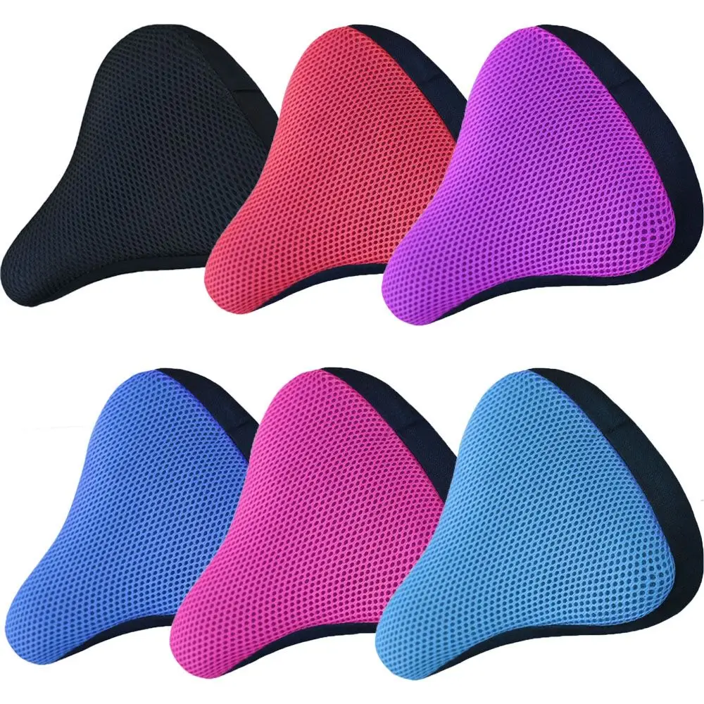 

Bicycle Saddle 3D Soft Bike Seat Cover Cycling Silicone Seat Cushion Cycling Breathable Saddle Comfortable Bicycle Bike