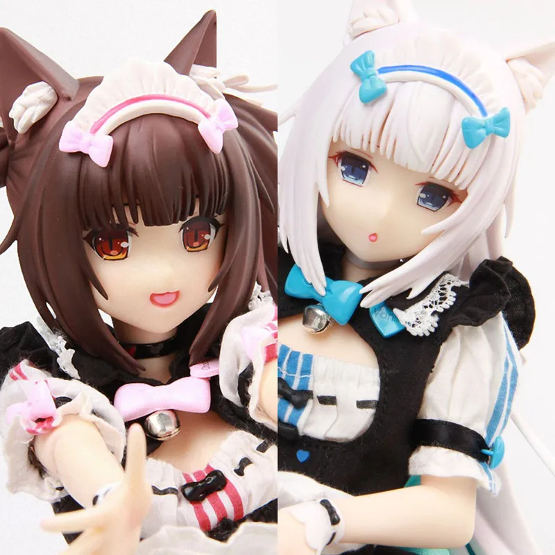 

Native BINDing NEKOPARA Chocola Vanilla PVC Action Figure Anime Sexy Girl 1/4 Scale Real Clothes Figure Model Adult Toys