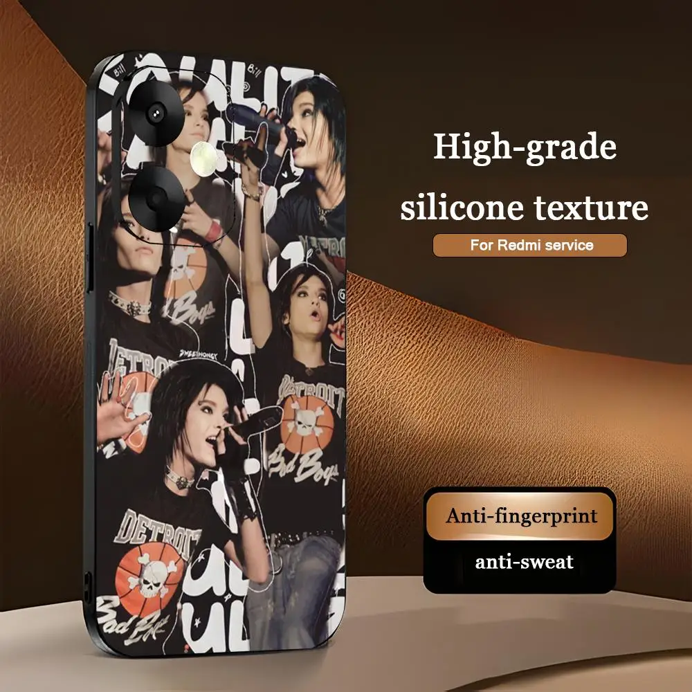 Фото Чехол для телефона Singer Bill Kaul-itZ Star для Xiaomi Redmi 14C 13C 12C Note14 13 12 11 10 Pro Plus S, мягкий черный чехол для телефона №3