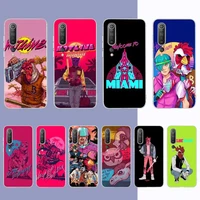 game hotline miami phone case for samsung s21 a10 for redmi note 7 9 for huawei p30pro honor 8x 10i cover