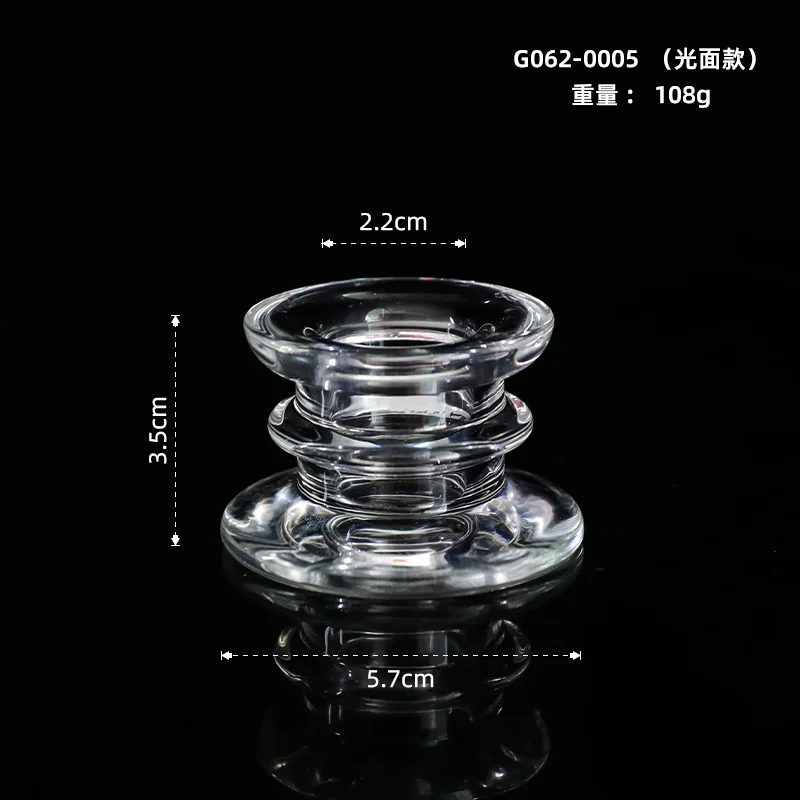 

Стеклянные подсвечники