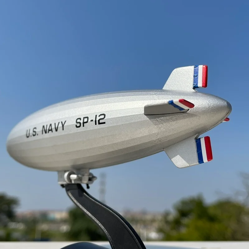 

Литая брикет 1:350, модель корабля морского флота США, 14 см, модель Blimp из сплава, коллекция игрушек, украшения, военная модель авиации, подарок