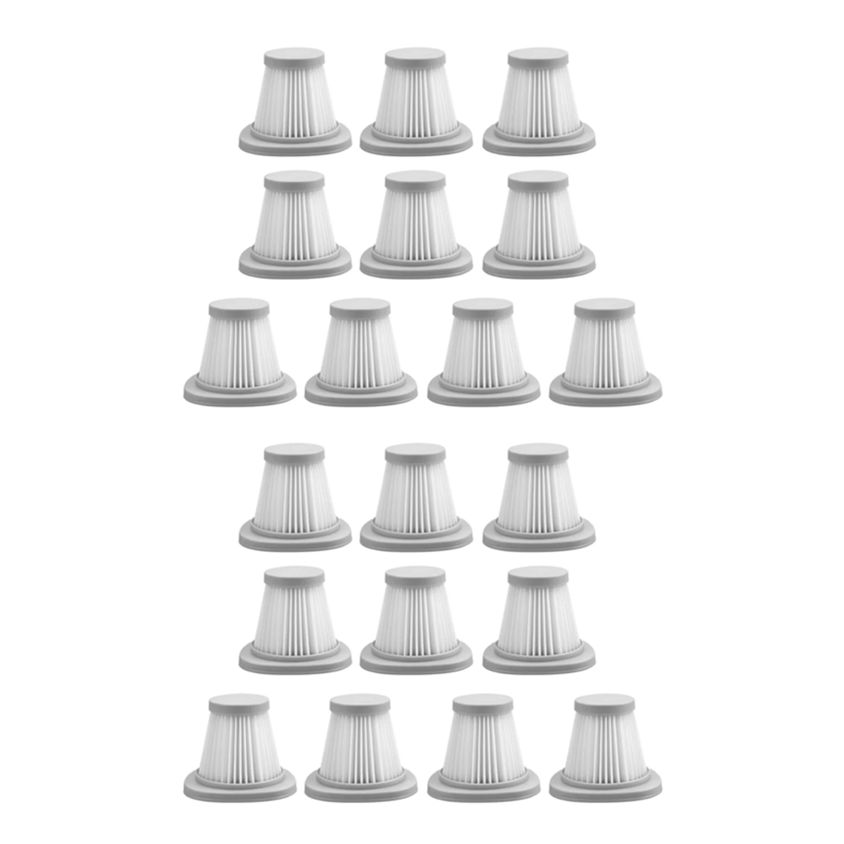 

Hepa Filter Anti-Dust HEPA Filter For Spare Parts For Xiaomi Deerma DX118C DX128C Portable Vacuum Cleaner 20Pcs