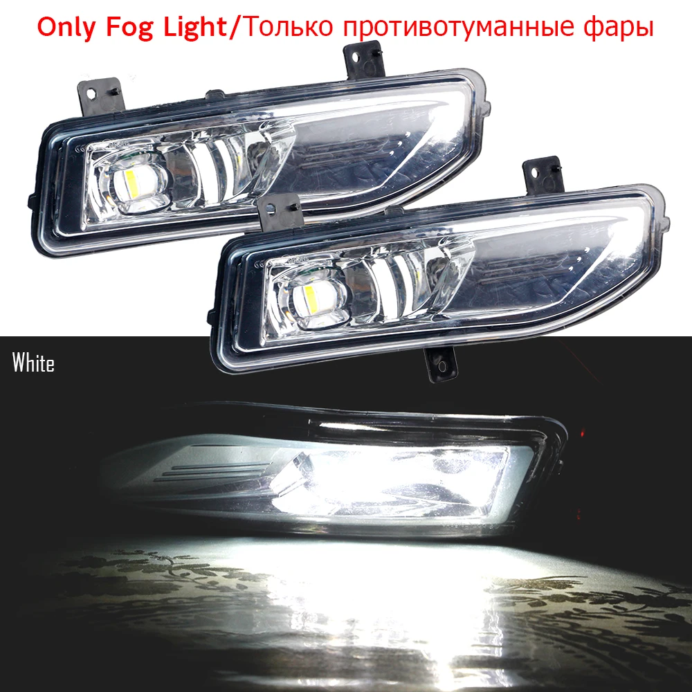 

2 шт. автомобильные правая и левая светодиодная линза противотуманной фары в сборе 30 Вт H11 12 В для Nissan Leaf ZE1 Electric 2017 2018 2019 2021 2022