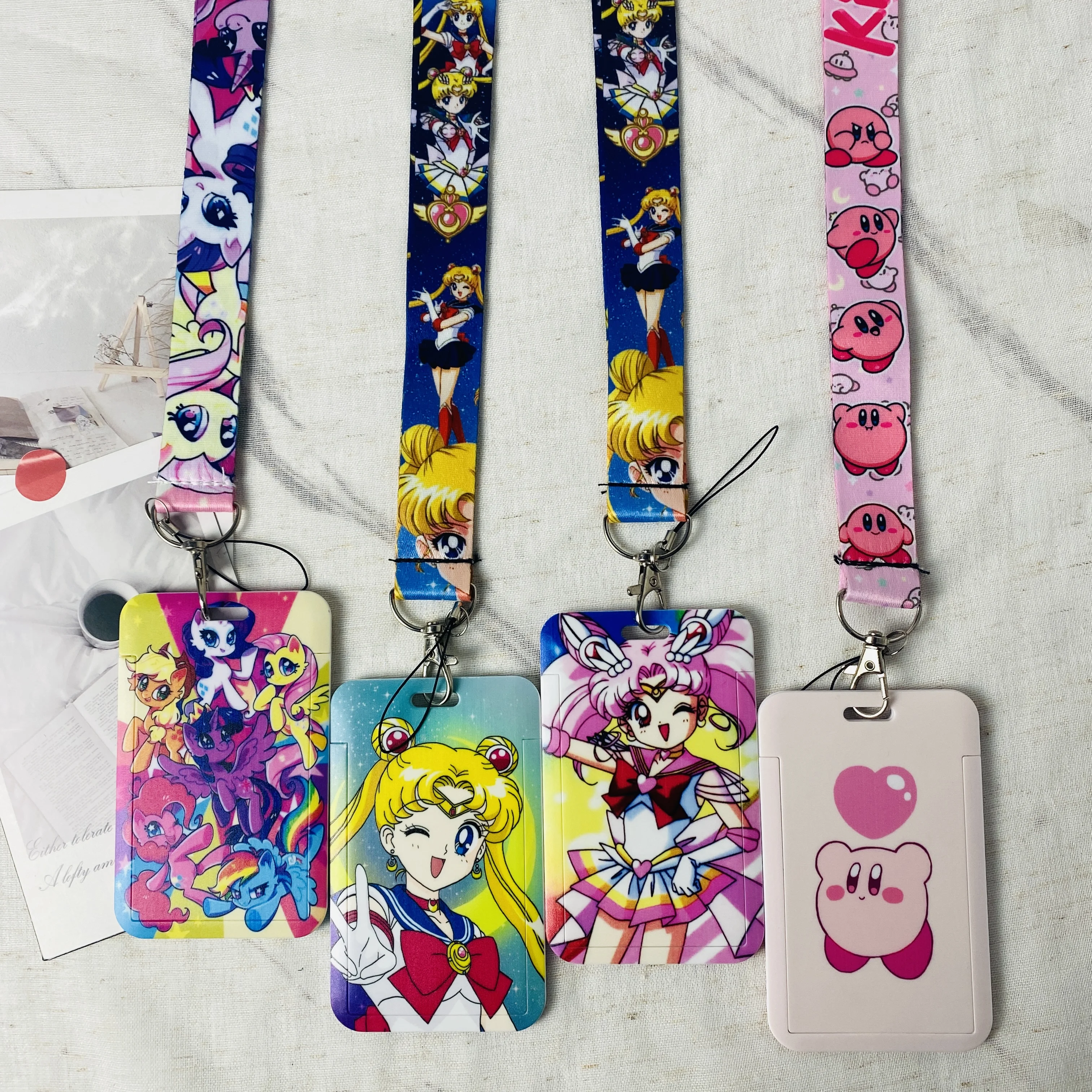 Держатель для бейджей в стиле аниме Kawaii держатели карт метро Минни студенческий