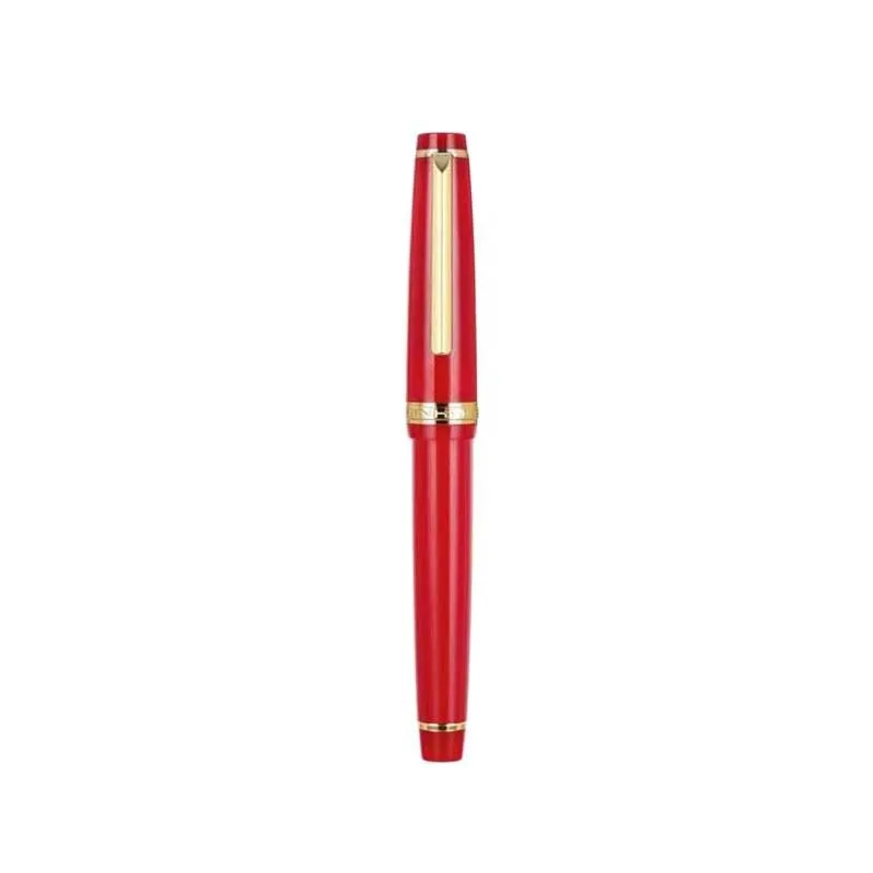 Jinhao 82 перьевая ручка акриловая золотое перо EF F