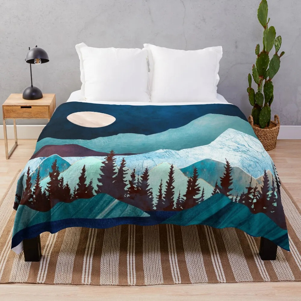 

Moon Bay Throw Blanket Sherpa Throw Blanket For Couch Morgan Wallen Blanket