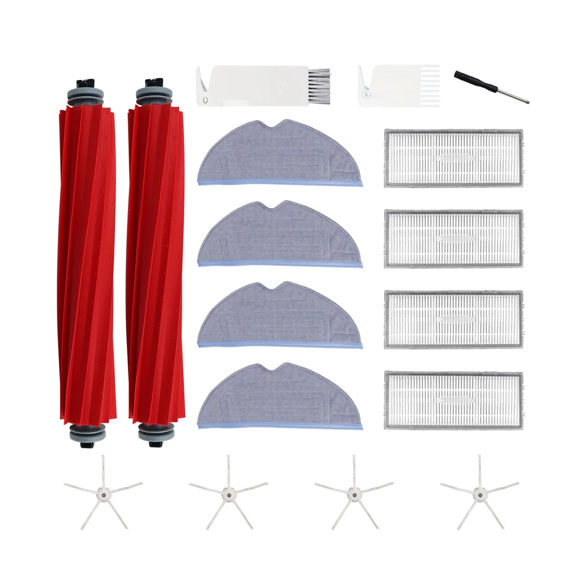 

Main Brush Side Brush HEPA Filter for S7 T7S T7Plus Vacuum Cleaner Accessories