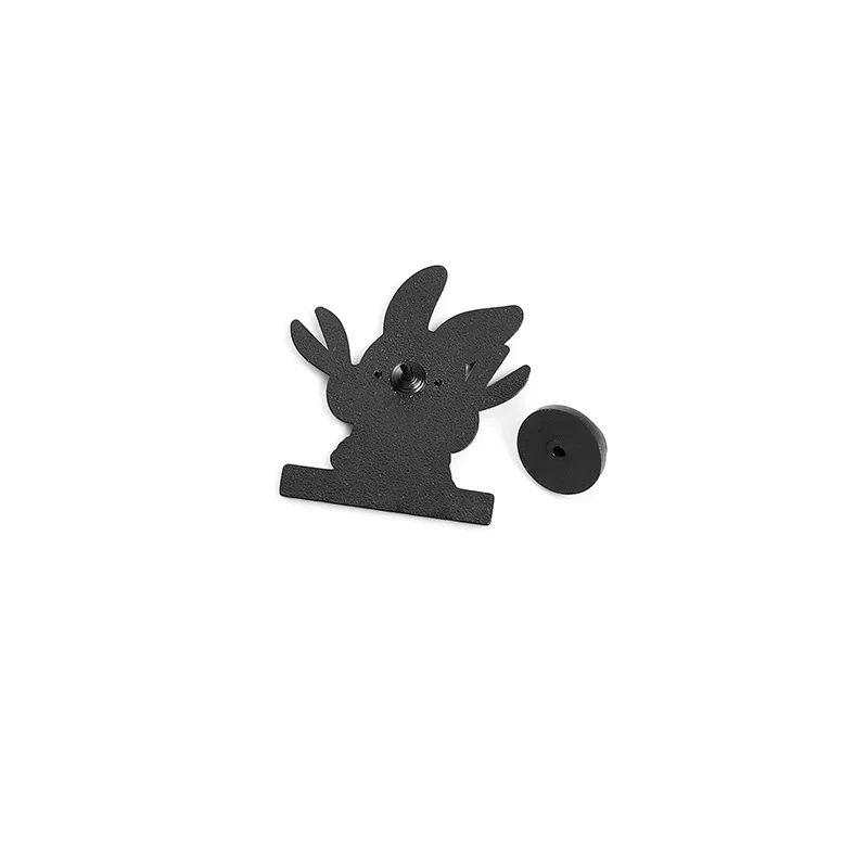 Мультяшная эмалированная брошь в виде симпатичного животного кролика хомяка