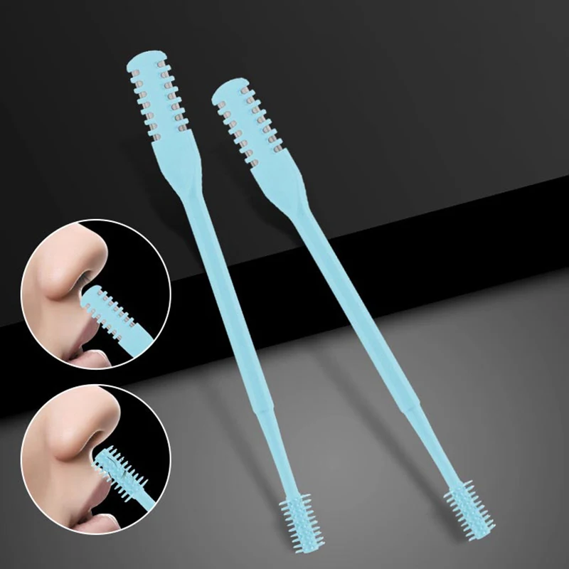 

1 шт., ножницы из нержавеющей стали для удаления волос в носу