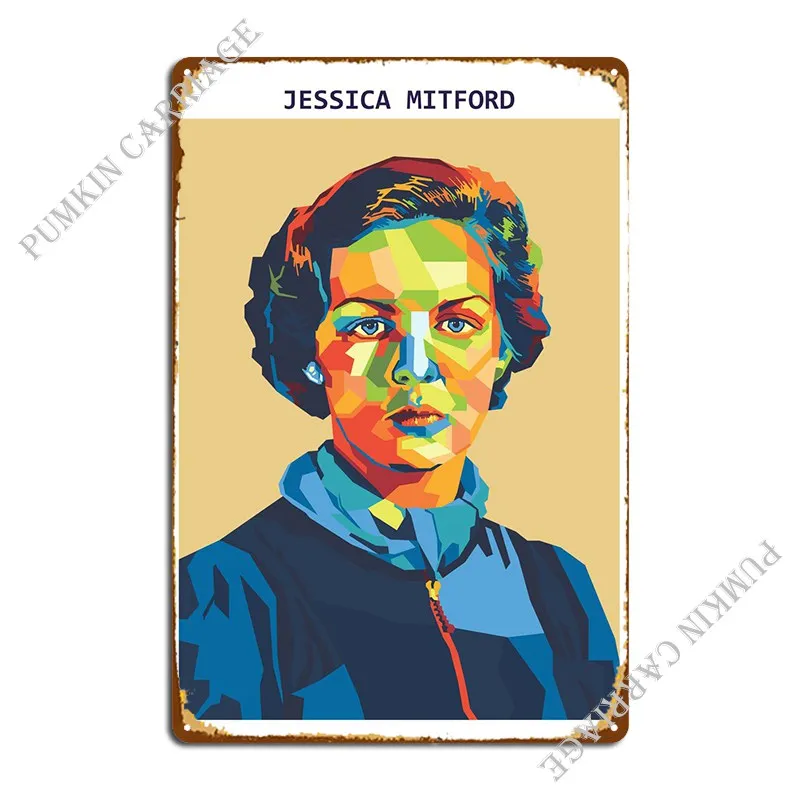 

Jessica Mitford металлическая фотография стены Декор Фотообои