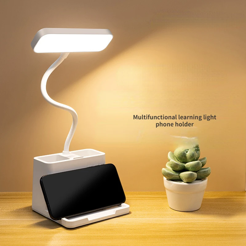 

LED desk lamp multifunctional student eye care learning creativity dormitory lamp bedroom night lamp desktop reading lamp