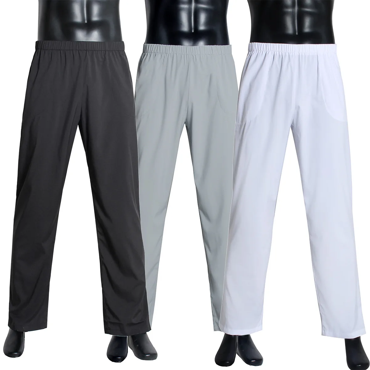Muslim Fashion Arab Trousers for Men Adult Solid Islamic Clothing Arabic Pant Dubai 2023 Saudi Arabia Middle East Trouser