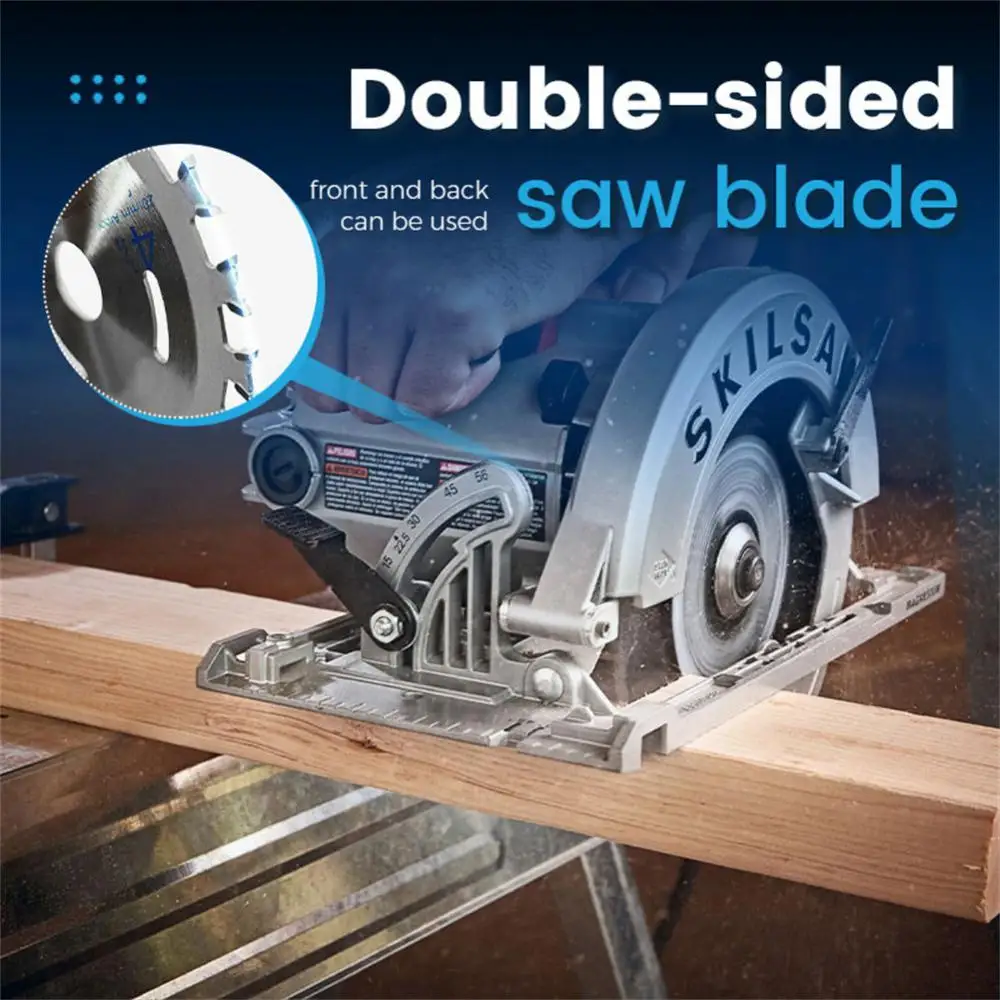 

4-inch 40 Tooth Two-way Tooth Woodworking Saw Blade, Positive And Negative Sides Cemented Carbide Blade Cross Border Hot Sellin