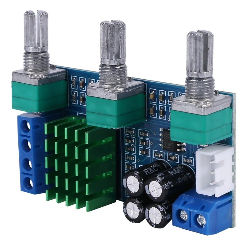 Dc 12V To 24V 2X80W Xh-M567 двухканальная плата цифрового усилителя с высокой и низкой