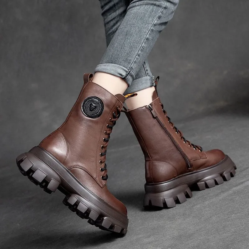 Женские ботинки со шнуровкой размер 35 - 43 цвет в ассортименте