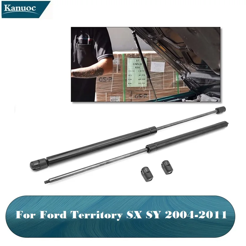 

2 шт., пружинные амортизационные газовые распорки для капота автомобиля Ford 140-2004