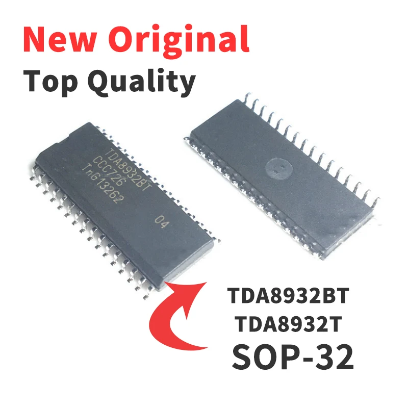 

TDA8932BT TDA8932T 2*15 Вт Класс D стерео SMD SOP32 чип IC совершенно новый оригинальный