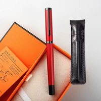 jinhao 88 black sea fountain pen elegant retro design fine nib ink pens for writing office business signature school pen and bag