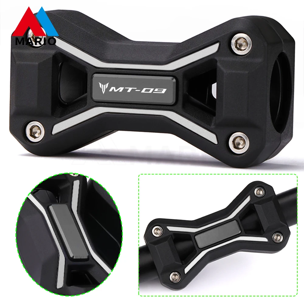 

Высококачественные аксессуары для мотоциклов Yamaha MT-09 MT 09 MT09 2015-2023, алюминиевая защита двигателя, бампер, защитные блоки для декора