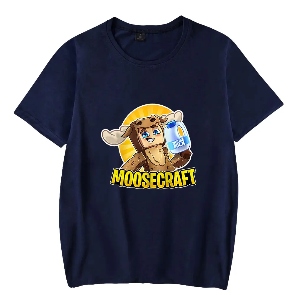 Футболка MooseCraft унисекс с круглым вырезом и коротким рукавом женская мужская