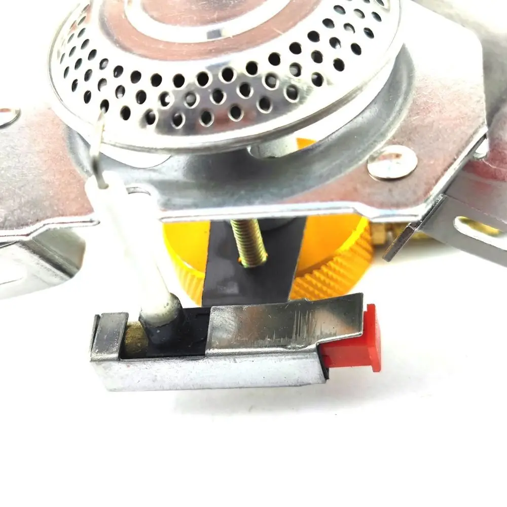 Сверхлегкая горелка для кемпинга ветрозащитная складная походная печь