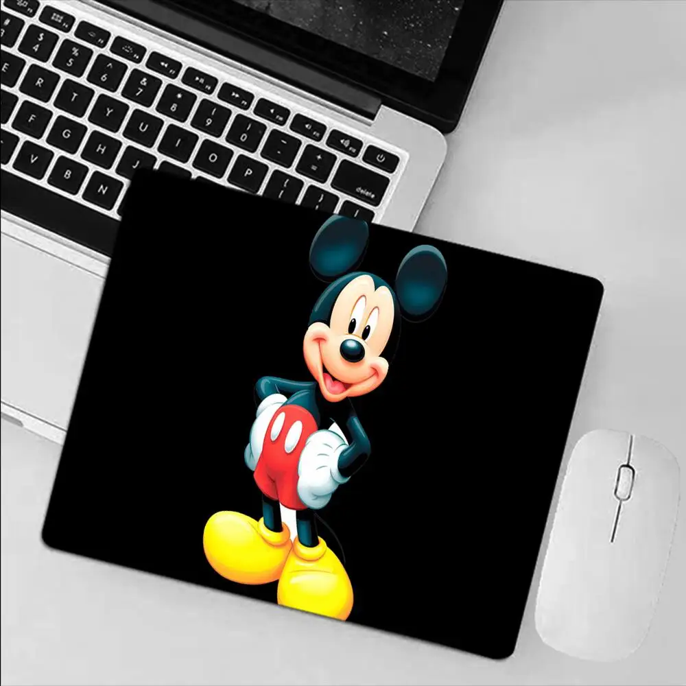 

kawaii Disney Mickey Mouse Pad Anime Gaming Accessories Mausepad Gamer Small 18x22 20x25cm Carpet PC Desk Mat Keyboard Mousepad
