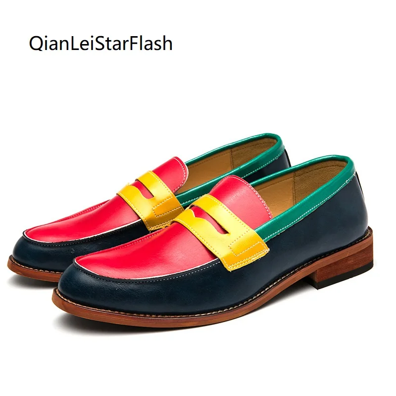 

Mens Dress Shoes Formal Leather Shoe Fashion italy shoes Handmade Wedding Party Shoes Men Loafers Oxford Shoes Plus size 39-46