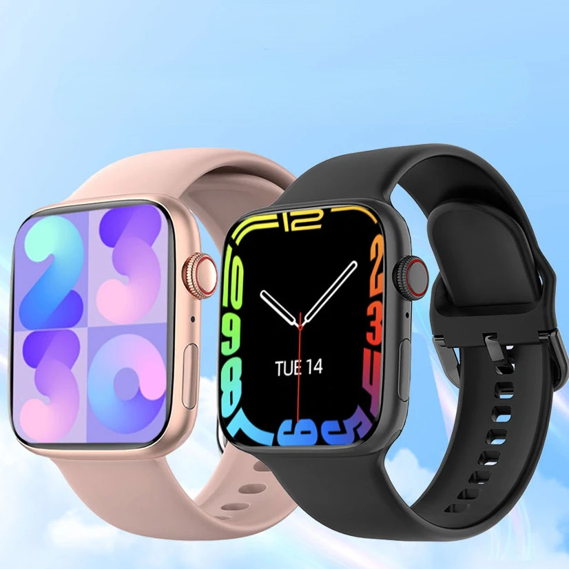

2023New Men Women Smart Watch Bluetooth Calls Smartwatch Heart Rate Monitor Sport Fitness Bracelet Custom Face Wireless Charging