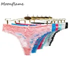87361 Moonflame 5 шт.лот Новое поступление 2022 женские M L XL прозрачные кружевные стринги сексуальные стринги