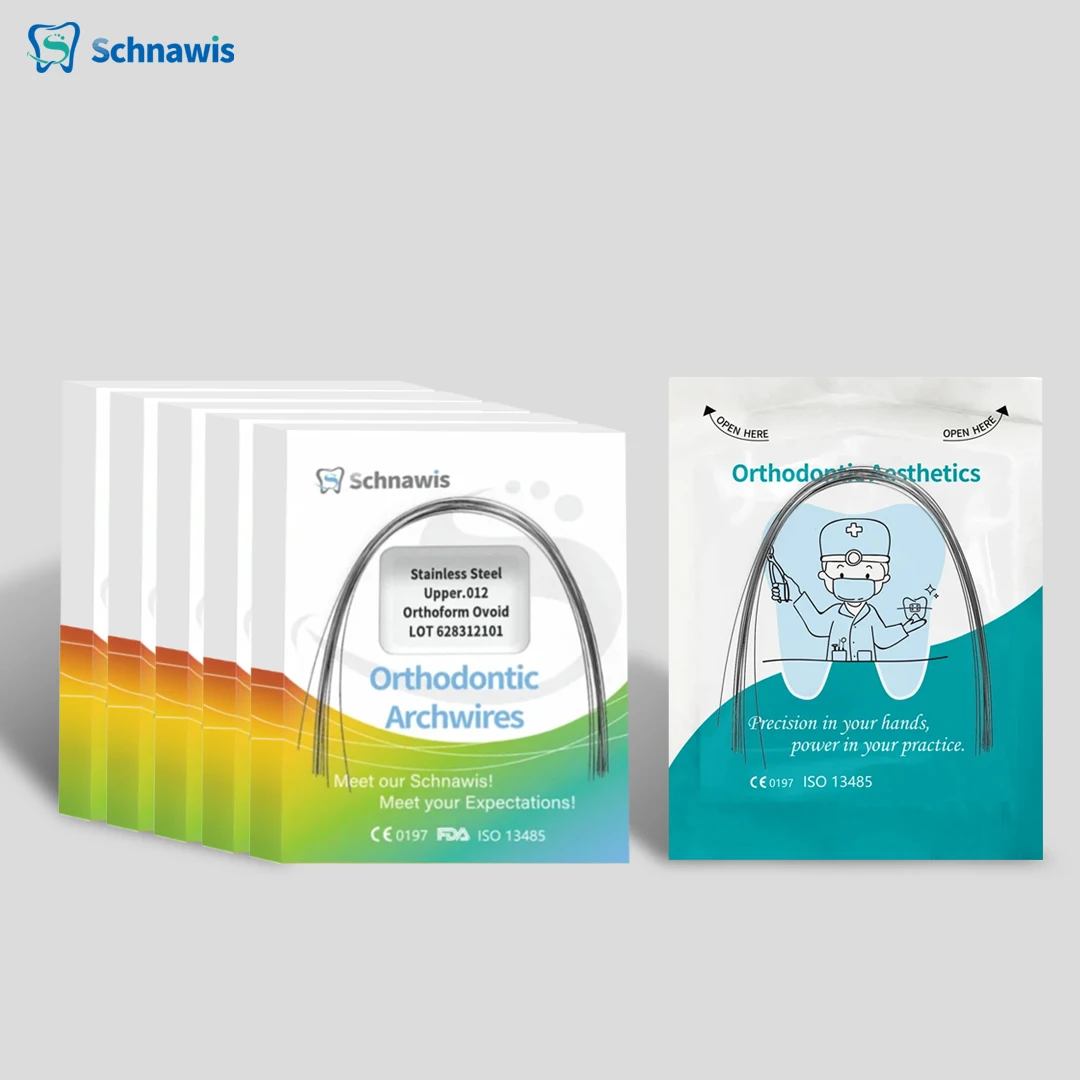 Ортодонтическая Изолированная проволока нити тепловая активная