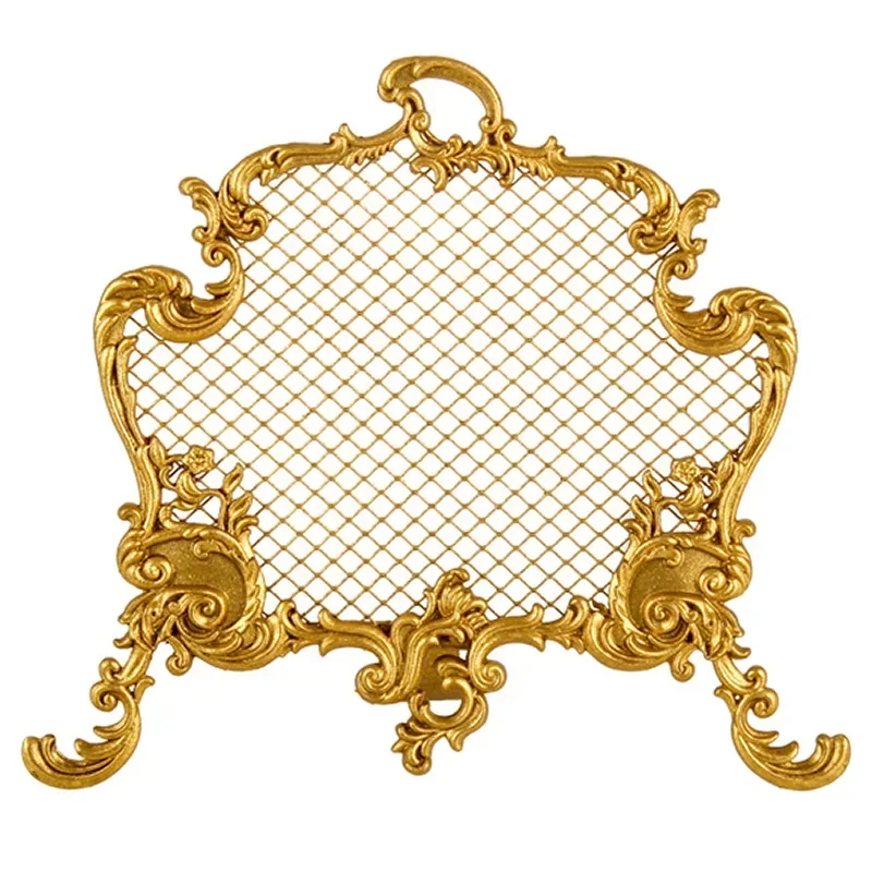 Французская ретро латунная стойка для ювелирных изделий креативная сетка
