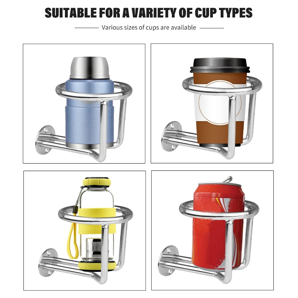 

2 шт., круглая подставка из нержавеющей стали