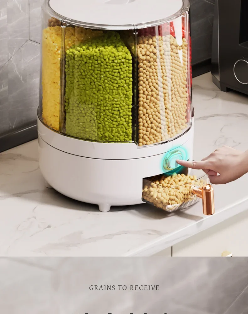 Контейнер для хранения риса контейнер пищевого класса коробка вещей зерновых