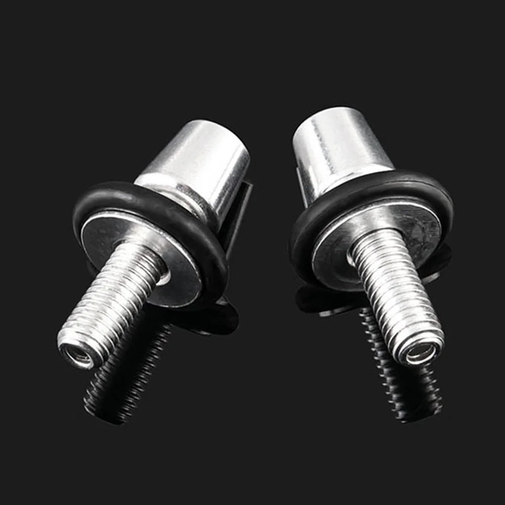 

V Brake Caliper Adjustment Screw M6 Moisture Resistant 4 Pcs Aluminum Alloy Anti-corrosion Anti-rust For Mountain Bike