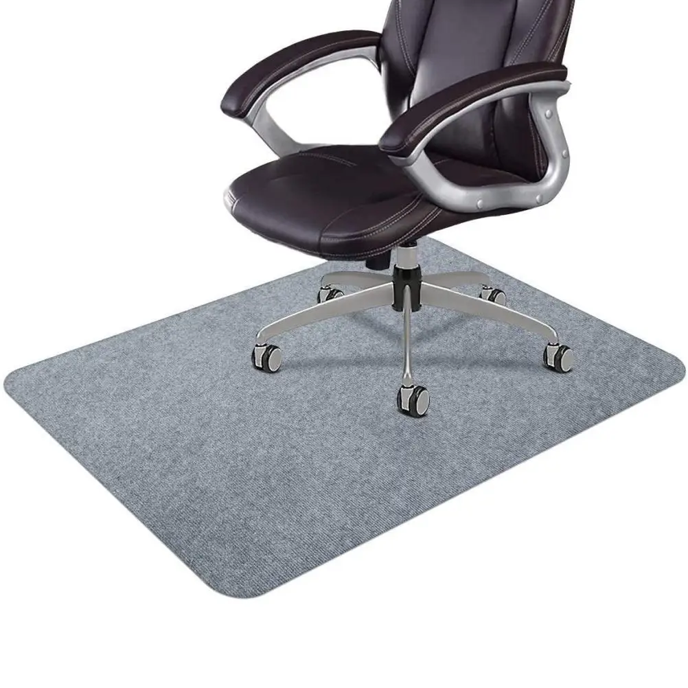 Office Chair Mat for Hardwood Computer Gaming Rolling PVC Self Adhesive Waterproof Anti-Slip Floor Protector Rug |