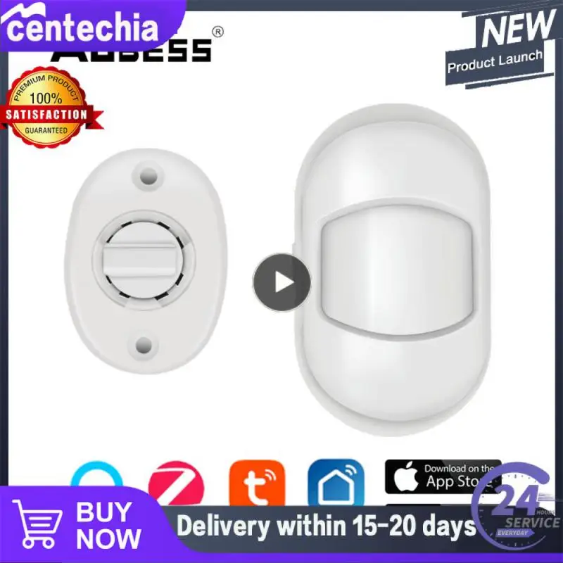 

1~5PCS Tuya Human Body Sensor Smart Body Movement Detecter Smart Home Wireless Smart Pir Motion Sensor Work With Zigbee Gateway