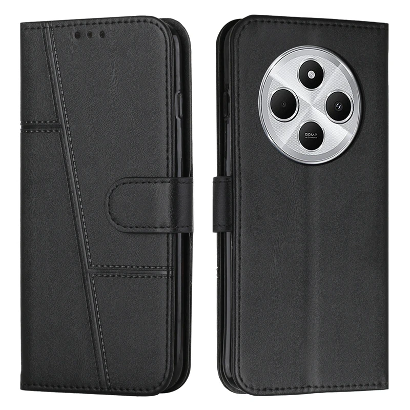 Для Xiaomi Redmi 14C Чехол Flip Wallet Book Cover для Coque Xiomi телефона Redmi14C 14 C Кожаные защитные