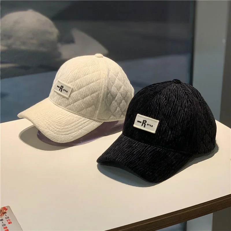 

Роскошная брендовая Вельветовая Кепка для гольфа, модная уличная спортивная женская и мужская Кепка для гольфа, женская кепка для гольфа, унисекс