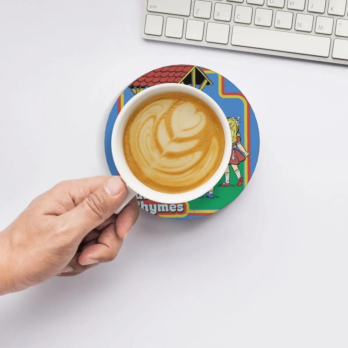 Керамические подставки Мои любимые детские ромашки (4 шт.)