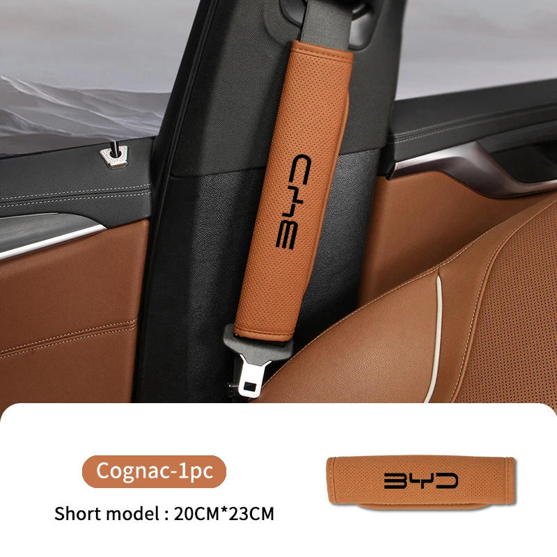 

Кожаный автомобильный ремень безопасности, наплечник, защитная накладка для BYD S6 S8 E5 E6 G6 L3 S7 G7 Tang Song Qing Yuan Han Max