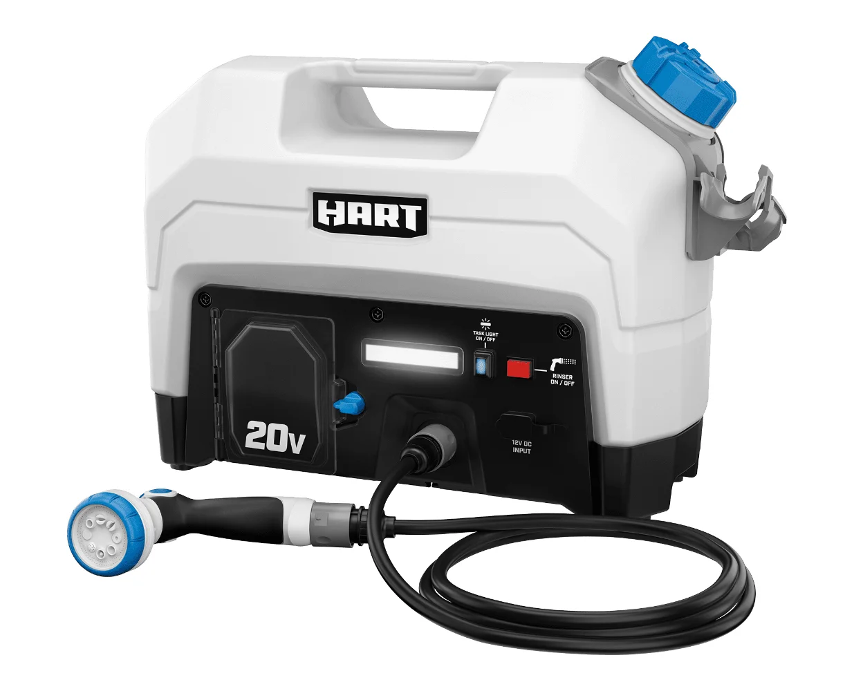 

20-Volt 50 PSI Rinser Kit, (1) 20-Volt 2Ah Lithium-Ion Battery