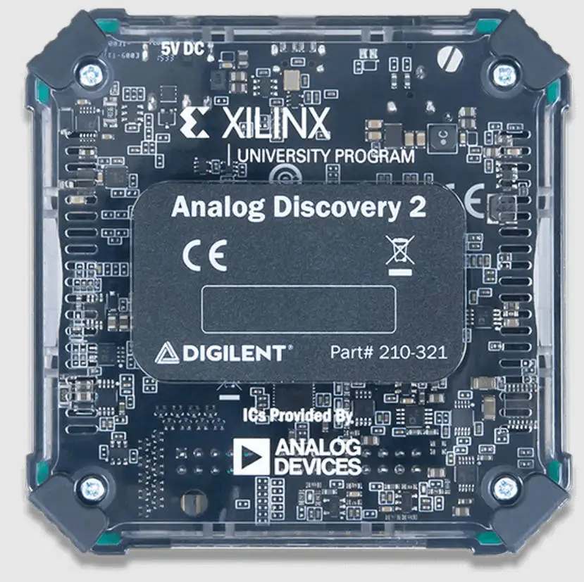 Аналоговое Discovery 2: USB-осциллограф 100 мс/с логический анализатор и источник питания