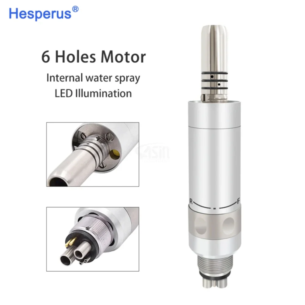 Den tal Basic Instruments 6-луночный пневматический двигатель типа E со светодиодной